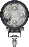 OSRAM LEDriving ROUND VX80-WD, LED driving lights for near field/close-range lighting, wide, 1150 lumens, light beam up to 240 m, LED spot light 12V/24V, ECE approval