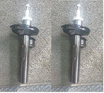 TO FIT VW GOLF MK7 FRONT SUSPENSION SHOCKERS ABSORBERS PAIR 50mm