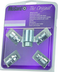 24028SU Wheel Lock Nuts SU M12 x 1,5, cone/flat seat, shaft length/Overall length 5/32 mm, Hex size 19mm, Key diameter 27,7 mm