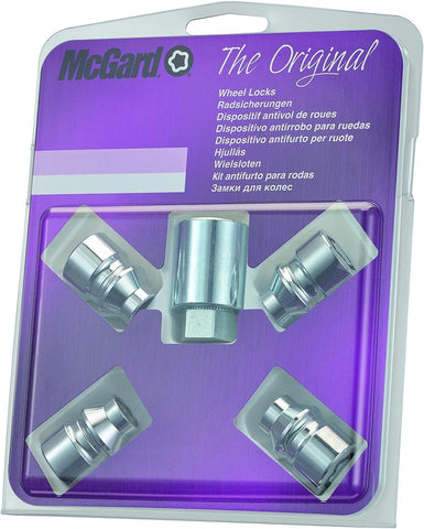 24028SU Wheel Lock Nuts SU M12 x 1,5, cone/flat seat, shaft length/Overall length 5/32 mm, Hex size 19mm, Key diameter 27,7 mm