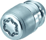 24195SL Wheel Lock Nuts SL (Ultra High Security) M12 x 1,5, cone seat, Overall length 32,5 mm, Hex size 21mm, Key diameter 28,8 mm