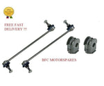 TO FIT NISSAN QASHQAI 1.2 1.5  J11 FRONT STABILISER LINKS & FRONT D BUSHES PAIR
