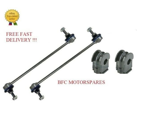 TO FIT NISSAN QASHQAI 1.2 1.5  J11 FRONT STABILISER LINKS & FRONT D BUSHES PAIR