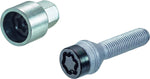 27231SUB Wheel Lock Bolts Black SUB M14 x 1,25, cone seat, shaft length 47,0 mm, Overall length 70,5 mm, Hex size 17mm, Key diameter 25,8 mm