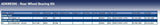 Blue Print ADK88306 Wheel Bearing Kit, pack of one