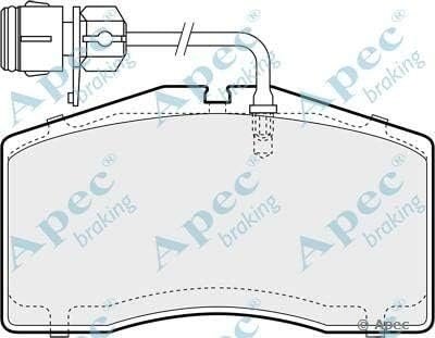 APEC PAD1365 Brake Pad