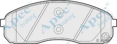 AUTOMOTIVE POWER EQUIPMENT CO PAD1530 Brake Pad