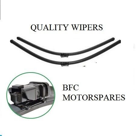 FITS AUDI RS4 4.2 AVANT QUATTRO B88 8K FRONT WIPER BLADES PAIR