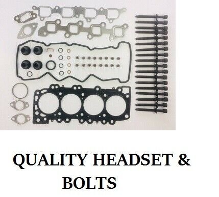 NAVARA D22 D40 PICK UP PATHFINDER 2.5 DCi Di YD25 HEAD GASKET SET & BOLTS SET