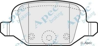 APEC PAD1130 Brake Pad