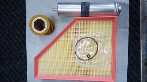 BMW 320D E90 EFFICIENT DYNAMICS SERVICE KIT OIL/AIR/FUEL FILTER 03/2010 ON WARDS