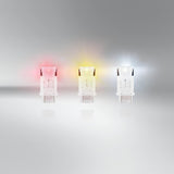 OSRAM LEDriving® SL, ≜ W21W, White 6000K, LED signal lamps, Off-road only, non ECE, Double Blister