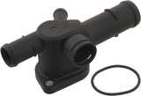 febi bilstein 29888 Coolant Flange for cylinder head, with seal, pack of one
