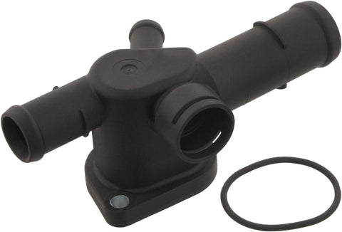 febi bilstein 29888 Coolant Flange for cylinder head, with seal, pack of one