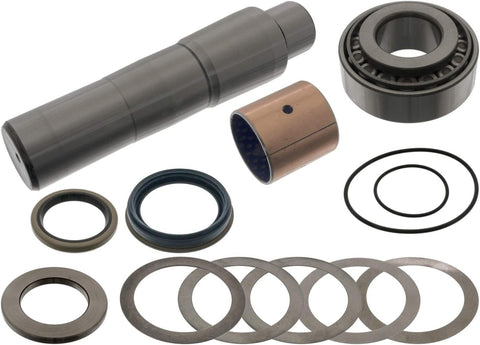 febi bilstein 18430 King Pin Set with friction bearing, pack of one