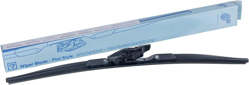 Blue Print AD24FL600 Wiper Blade flat style 24 inch 600 mm pack BFC Motor Parts