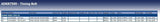 Blue Print ADK87509 Timing Belt, pack of one
