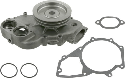febi bilstein 27187 Water Pump with belt pulley and seals, pack of one