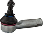 febi bilstein 42471 Tie Rod End with castle nut and cotter pin, pack of one