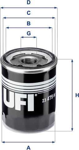 Ufi Filters 23.479.00 Oil Filter