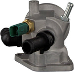 febi bilstein 32646 Thermostat Housing with temperature switch and seal, pack of one