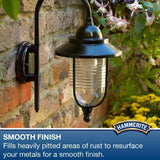 Hammerite No 1 Rust Beater, Rust Remover for Metal. Rust Converter Metal Paint, with Metal Filler Primer and Undercoat, Brown Metal Paint for Interior and Exterior - 250ml