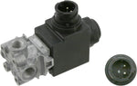 febi bilstein 24017 Solenoid Valve for exhaust system, gear and battery compartment, pack of one