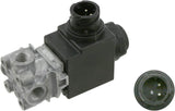 febi bilstein 24017 Solenoid Valve for exhaust system, gear and battery compartment, pack of one