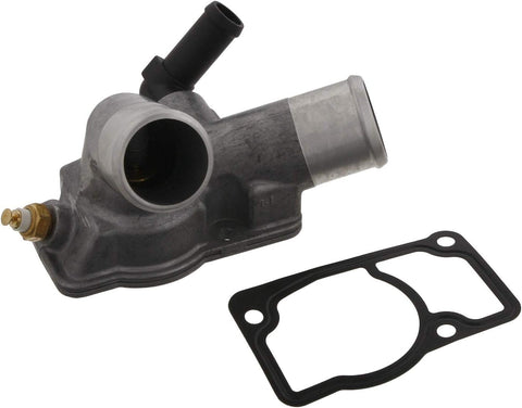 febi bilstein 33486 Thermostat Housing with temperature switch and seal, pack of one