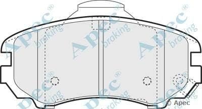 APEC PAD1384 Brake Pad