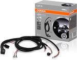OSRAM LEDriving WIRE HARNESS AX 2LS, wiring harness for car light strips, light bar wiring harness kit, cable set for installing two light sources, adapter for car headlights