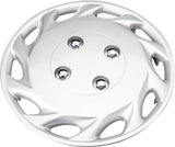 Ring Automotive RWT1633 Car and Van Vegas Universal Fitment, Silver, 16" inches, Set of 4