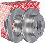 febi bilstein 07517 Brake Disc Set (2 Brake Disc) front, internally ventilated, No. of Holes 5