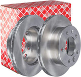 febi bilstein 07517 Brake Disc Set (2 Brake Disc) front, internally ventilated, No. of Holes 5