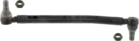 febi bilstein 31370 Drag Link with lock nuts, from steering gear to 1st idler arm, pack of one