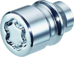 24028SU Wheel Lock Nuts SU M12 x 1,5, cone/flat seat, shaft length/Overall length 5/32 mm, Hex size 19mm, Key diameter 27,7 mm