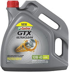 Castrol GTX Ultraclean 10W-40 A3/B4 Engine Oil 4L