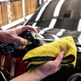 Meguiar’s X1906EU Supreme Microfibre Car Cleaning Finishing Towel XL, Yellow