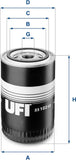 Ufi Filters 23.102.02 Oil Filter