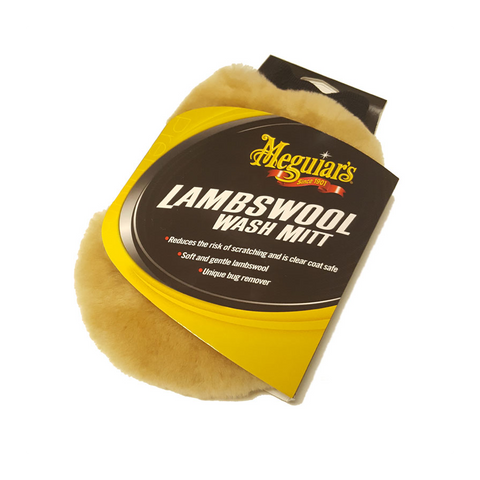 Meguiar's A7301 Luxurious Lambs Wool Wash Mitt
