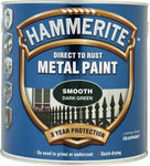 Hammerite METAL PAINT SMOOTH DARK GREEN 2.5L