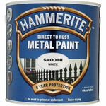 Hammerite 044 SMOOTH METAL PAINT WHITE 2.5L