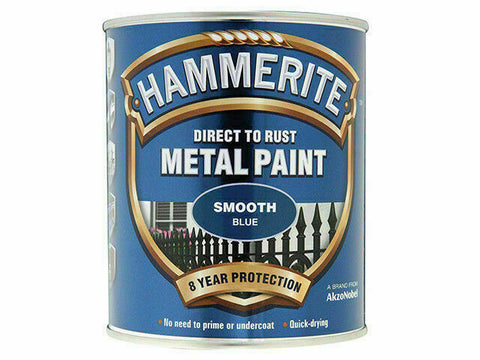 Hammerite 353 MTL. PAINT SMOOTH BLUE 750ML