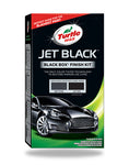 Turtle Wax Jet Black Box Dark Cars Detailing Paintwork Body Polish Restorer Kit